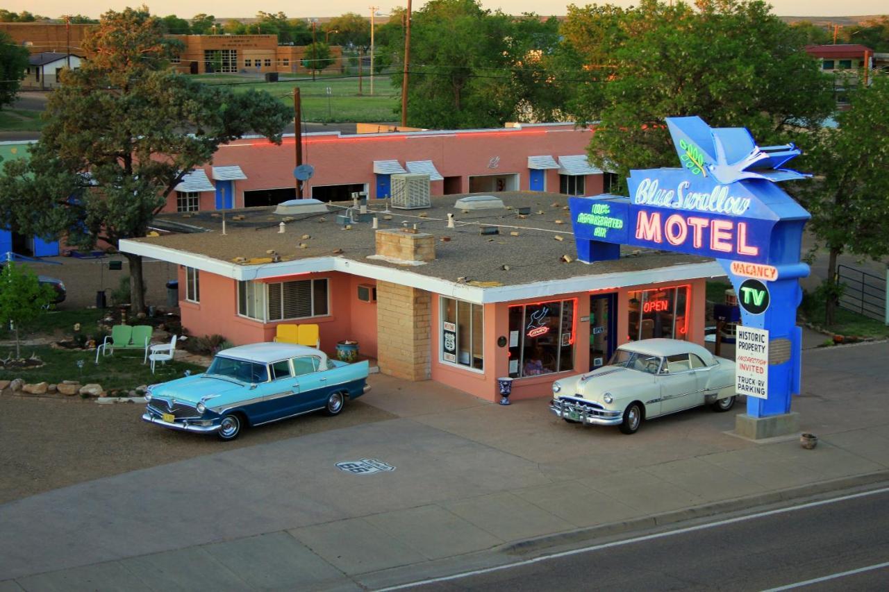Blue Swallow Motel Tucumcari Bagian luar foto